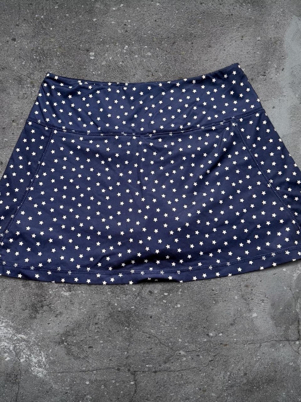 Vineyard Vines Star Print Performance Skort XS Tennis Golf Athletic Navy